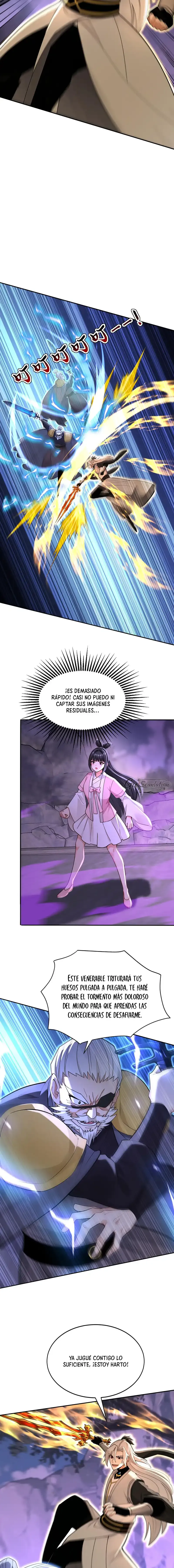 ¡Mientras mis discípulos se matan entrenando, yo me relajo! Capítulo 216 - Page 4