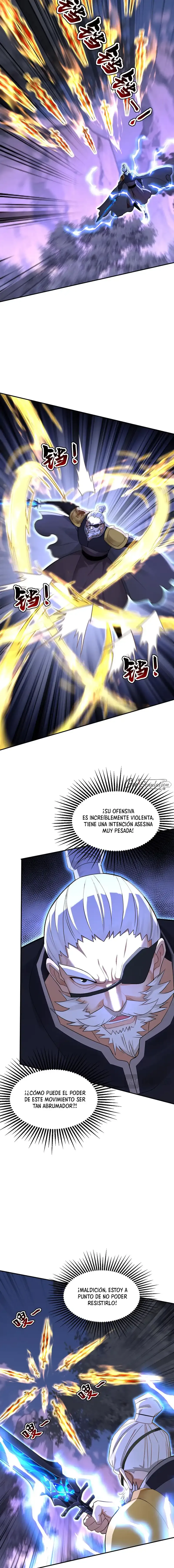 ¡Mientras mis discípulos se matan entrenando, yo me relajo! Capítulo 216 - Page 7