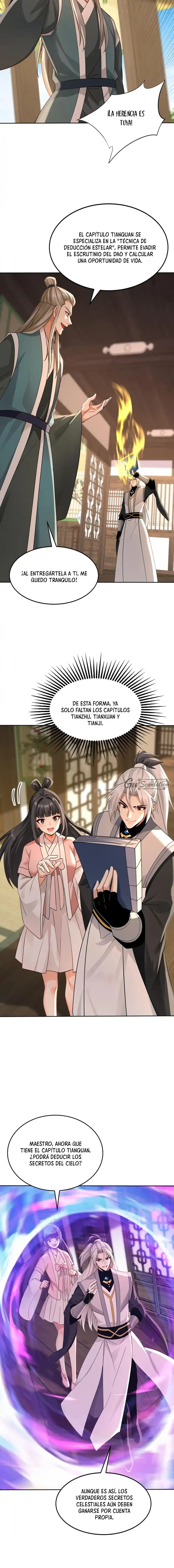 ¡Mientras mis discípulos se matan entrenando, yo me relajo! Capítulo 220 - Page 8