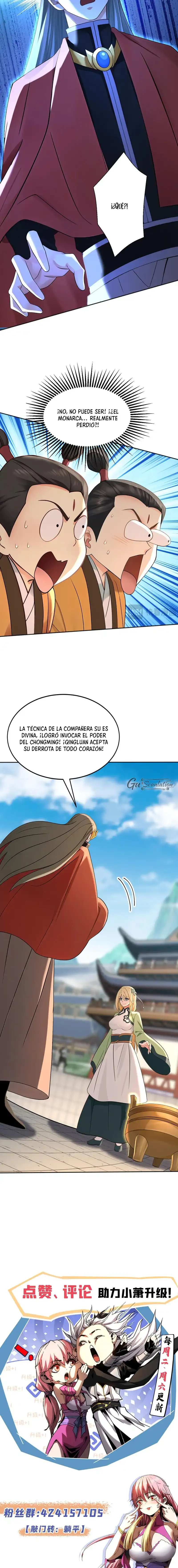 ¡Mientras mis discípulos se matan entrenando, yo me relajo! Capítulo 222 - Page 10