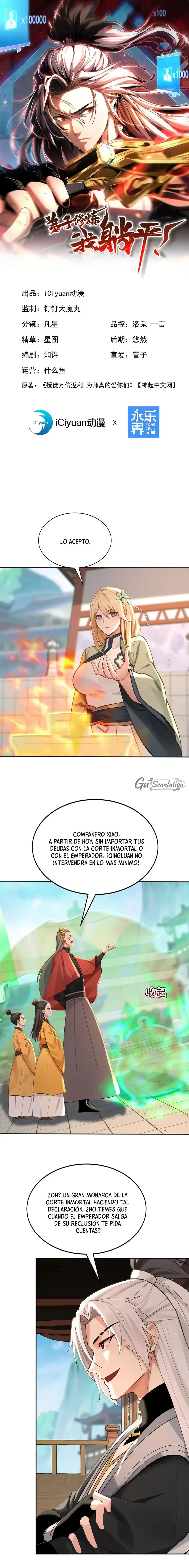 ¡Mientras mis discípulos se matan entrenando, yo me relajo! Capítulo 223 - Page 2