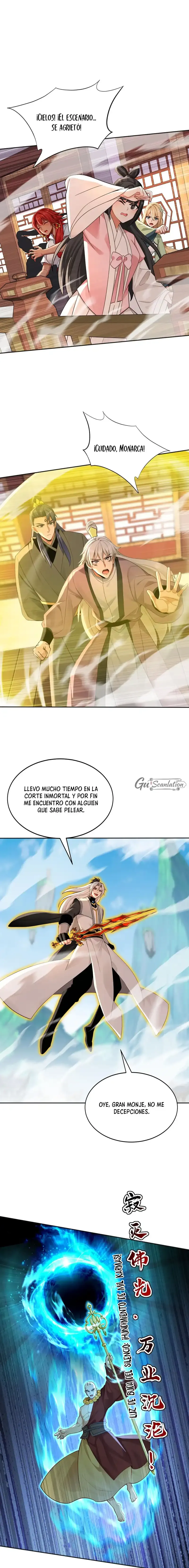 ¡Mientras mis discípulos se matan entrenando, yo me relajo! Capítulo 226 - Page 3