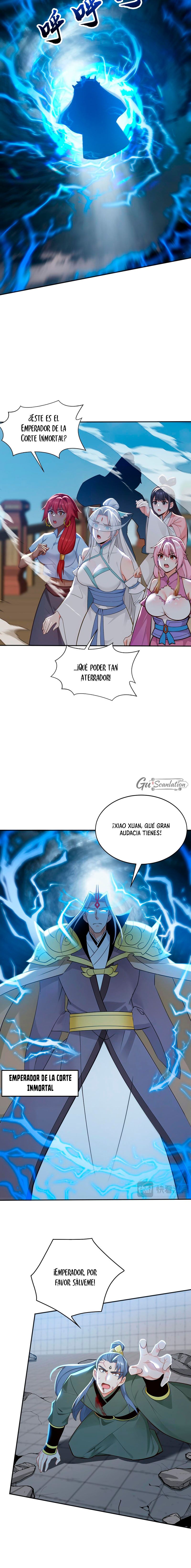 ¡Mientras mis discípulos se matan entrenando, yo me relajo! Capítulo 228 - Page 7