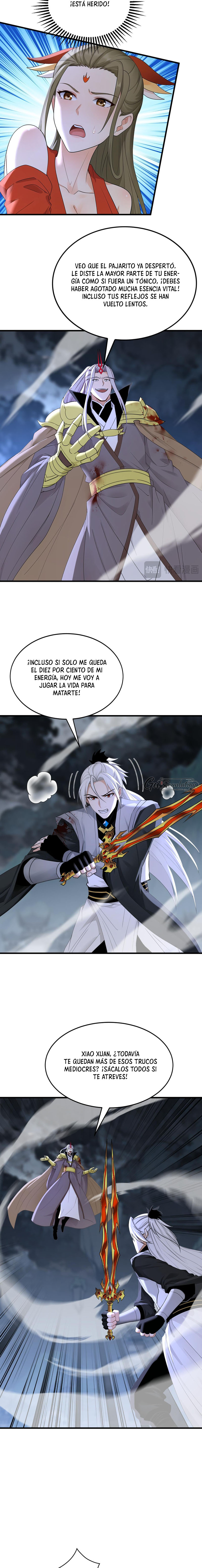 ¡Mientras mis discípulos se matan entrenando, yo me relajo! Capítulo 231 - Page 8