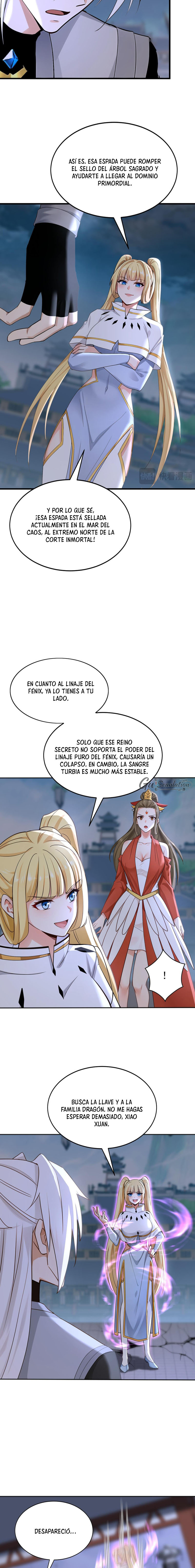 ¡Mientras mis discípulos se matan entrenando, yo me relajo! Capítulo 234 - Page 7