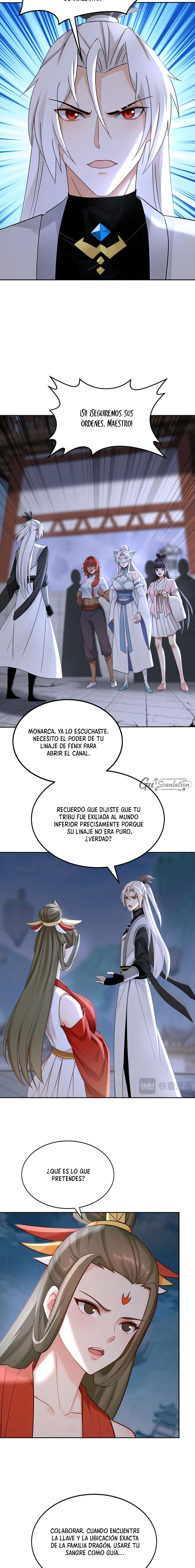 ¡Mientras mis discípulos se matan entrenando, yo me relajo! Capítulo 234 - Page 9