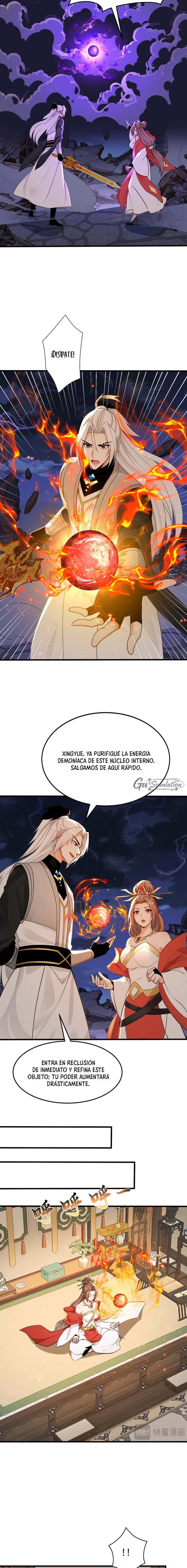 ¡Mientras mis discípulos se matan entrenando, yo me relajo! Capítulo 250 - Page 6