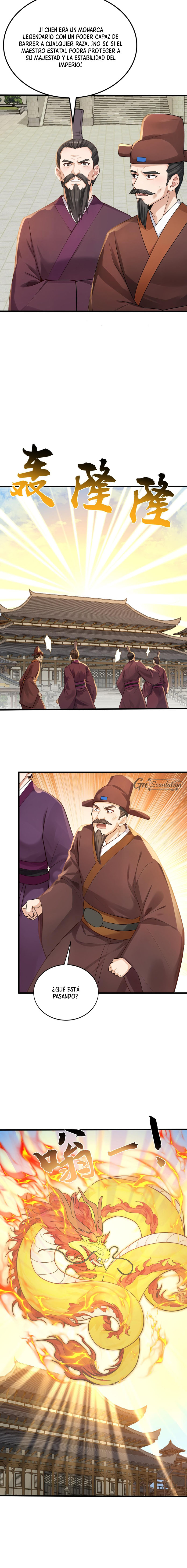 ¡Mientras mis discípulos se matan entrenando, yo me relajo! Capítulo 250 - Page 9