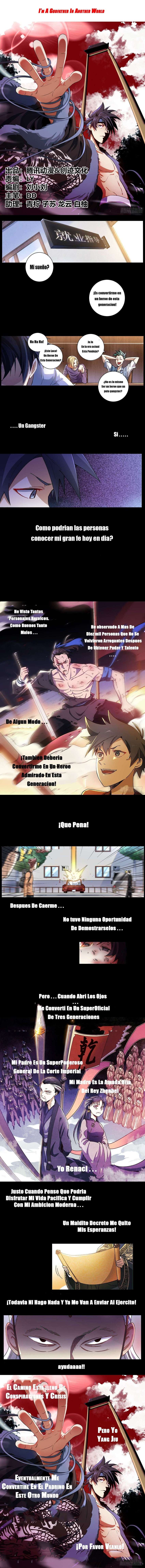 El Líder de la MAFIA Inmortal Capítulo 0 - Page 2