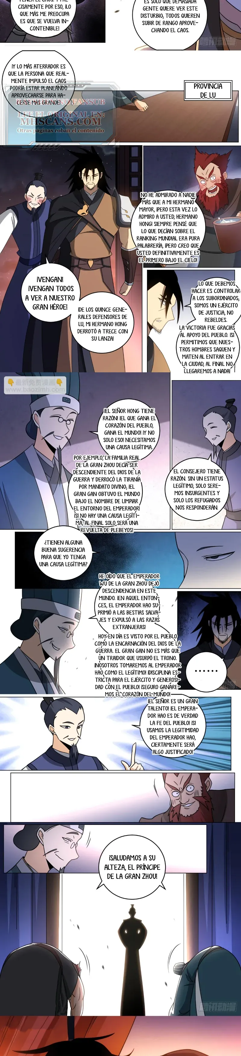 El Líder de la MAFIA Inmortal Capítulo 164 - Page 4