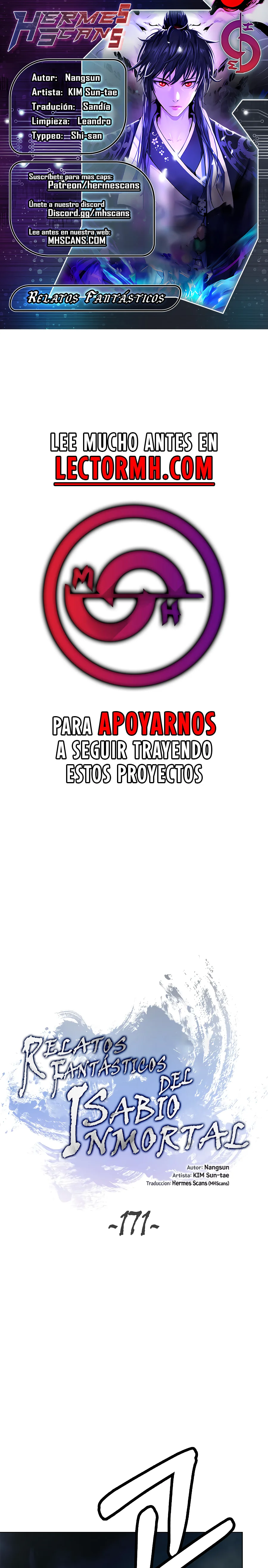 Relatos Fantásticos del Sabio Inmortal Capítulo 171 - Page 1