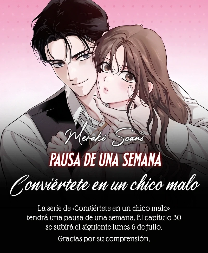 ¡Sé un chico malo! Capítulo 29.1 - Page 1