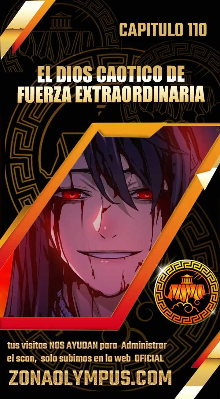 El Dios Caotico de Fuerza Extraordinaria Capítulo 110 - Page 1