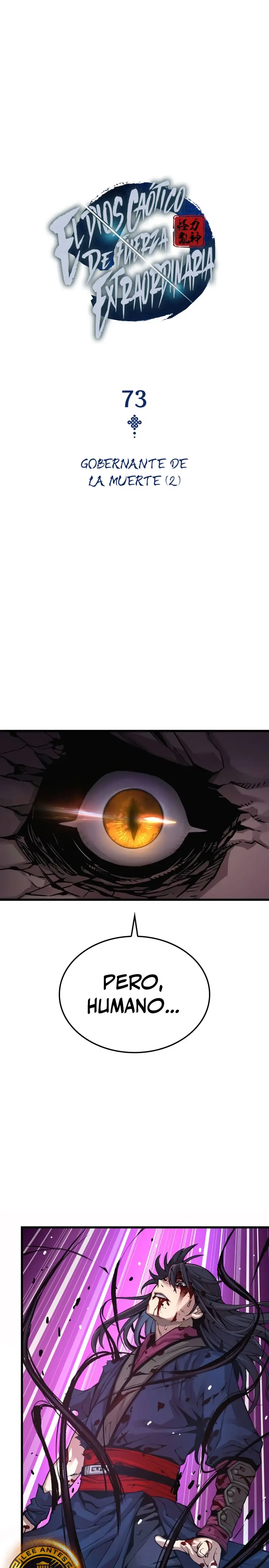 El Dios Caotico de Fuerza Extraordinaria Capítulo 73 - Page 2