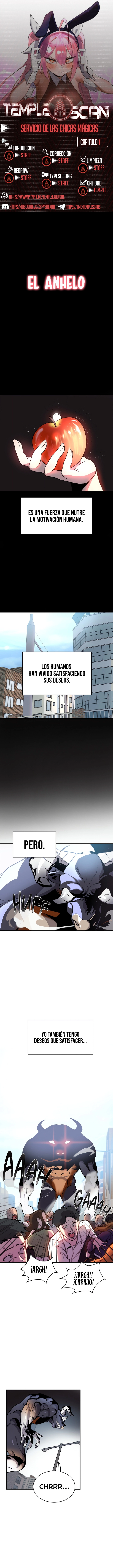 Trabajando con chicas magicas - Sin Censura Capítulo 1 - Page 1