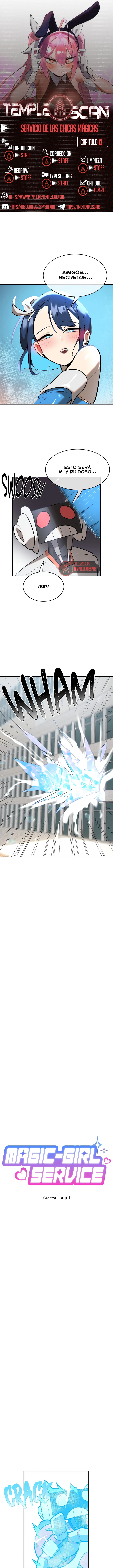 Trabajando con chicas magicas - Sin Censura Capítulo 13 - Page 1