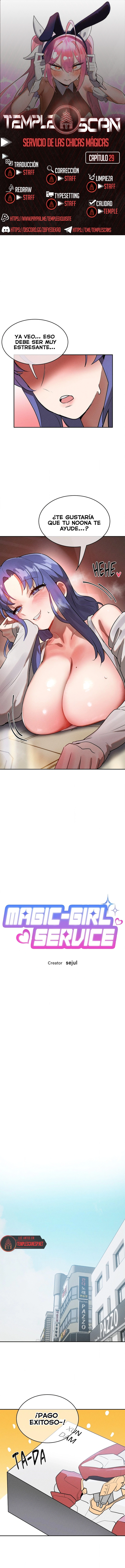 Trabajando con chicas magicas - Sin Censura Capítulo 29 - Page 1