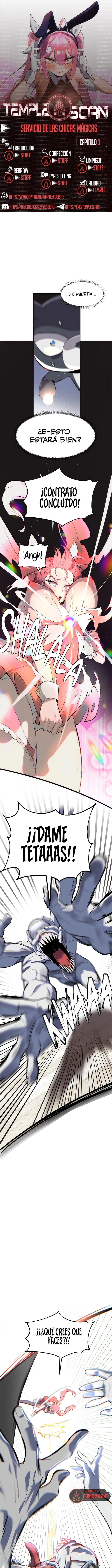 Trabajando con chicas magicas - Sin Censura Capítulo 3 - Page 1