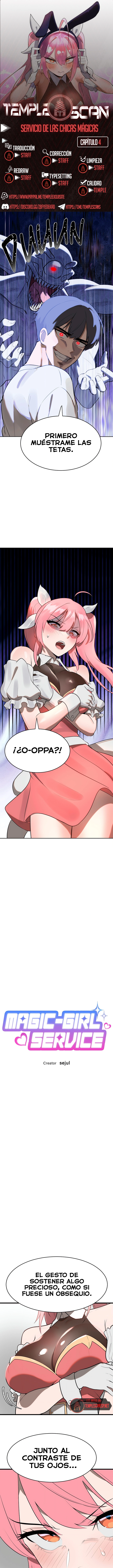 Trabajando con chicas magicas - Sin Censura Capítulo 4 - Page 1