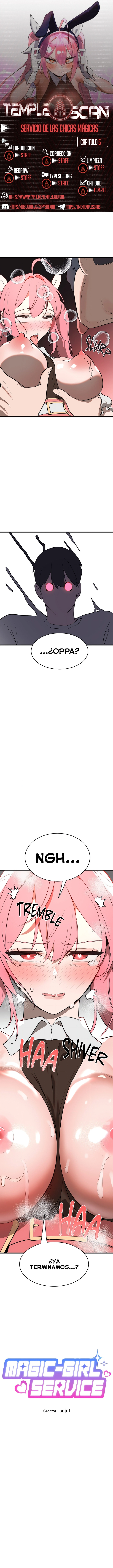 Trabajando con chicas magicas - Sin Censura Capítulo 5 - Page 1