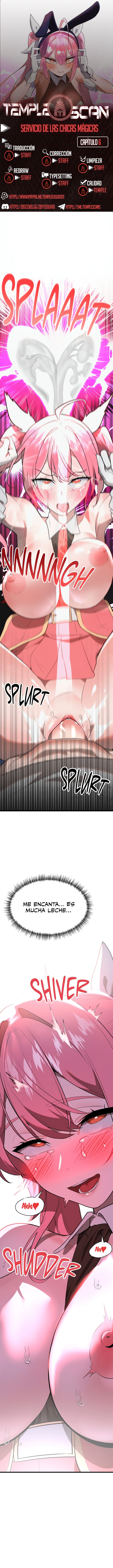 Trabajando con chicas magicas - Sin Censura Capítulo 6 - Page 1