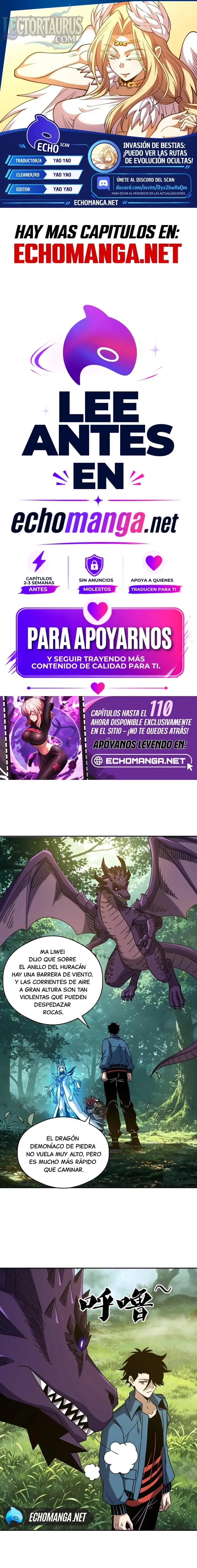 Invasión de Bestias: ¡Puedo ver las rutas de evolución ocultas! Capítulo 93 - Page 1