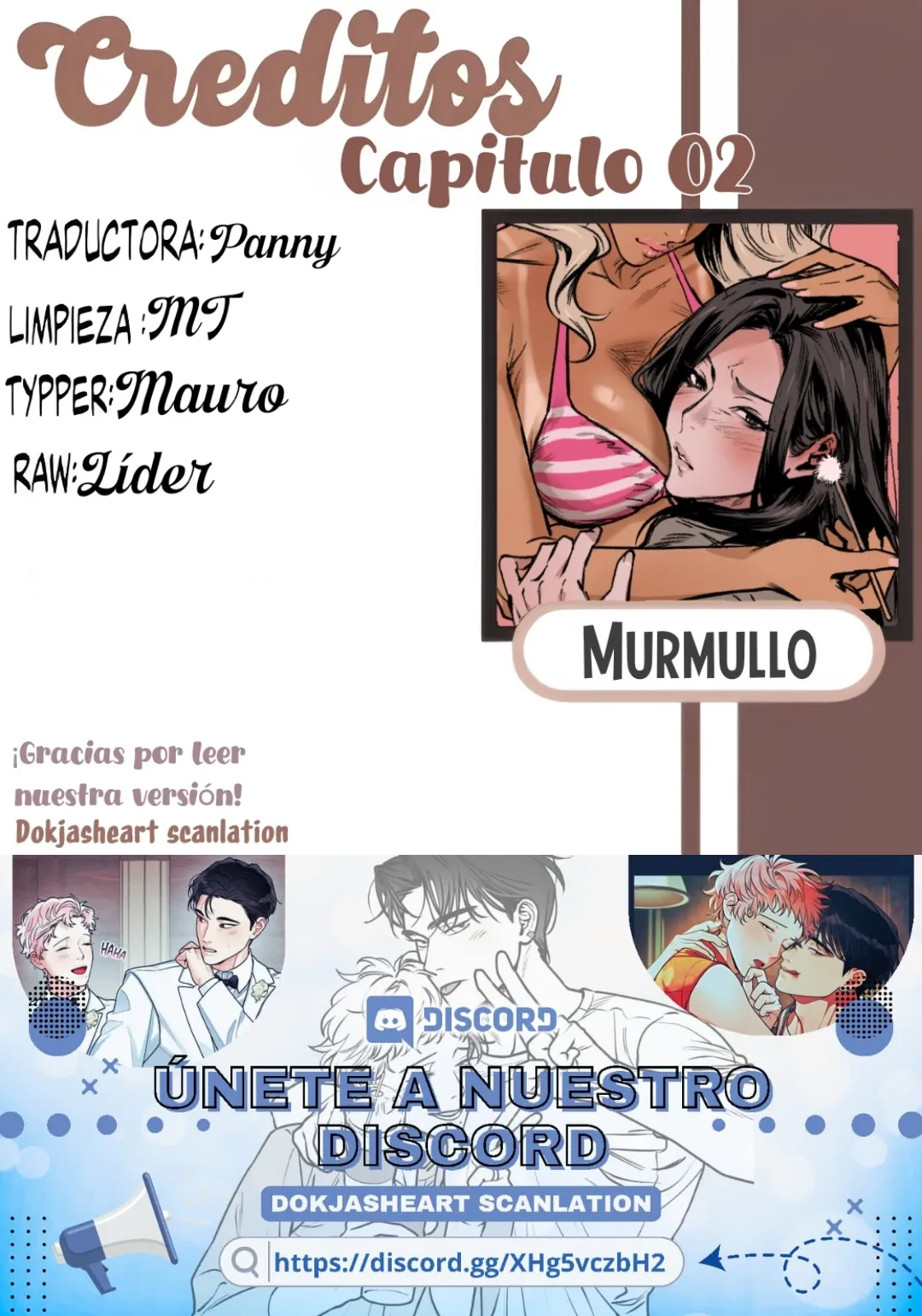 Murmullo Capítulo 2 - Page 1