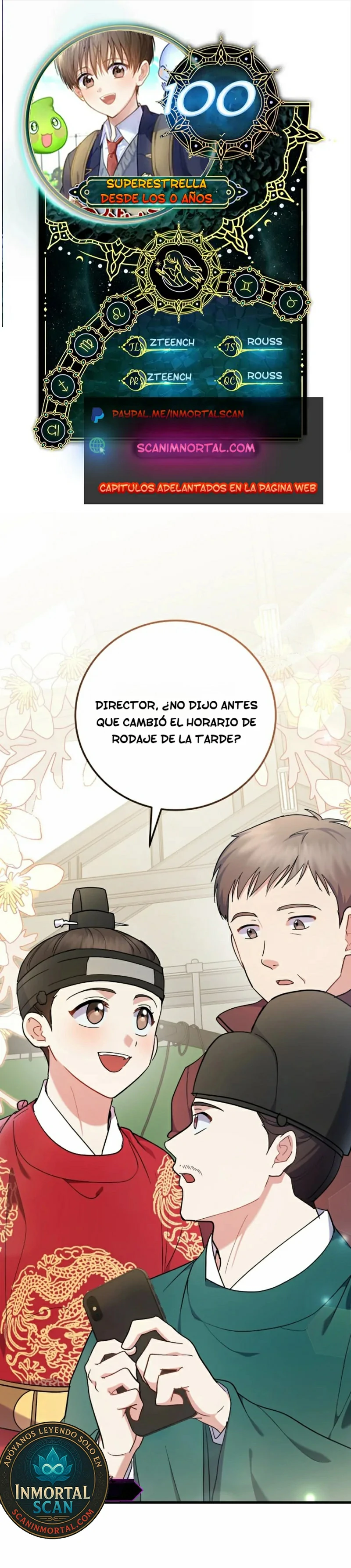 Superestrella desde los 0 años Capítulo 100 - Page 1