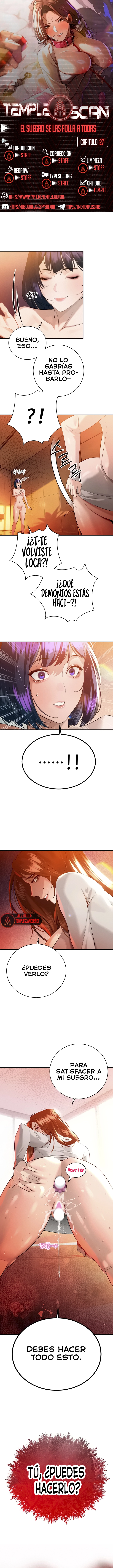 El suegro que devora todo Capítulo 27 - Page 1