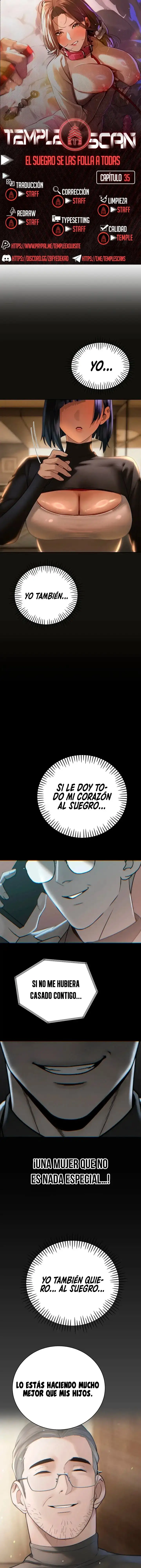 El suegro que devora todo Capítulo 35 - Page 1