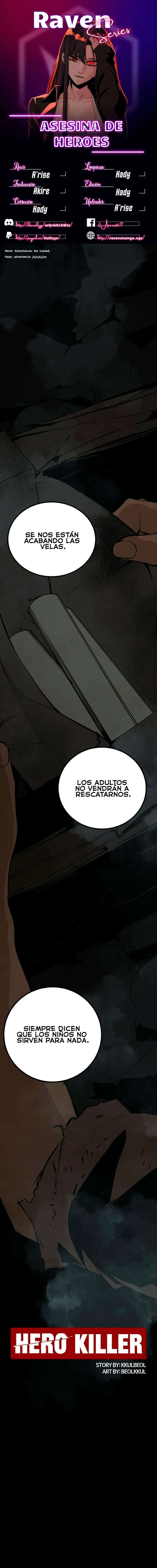 Asesina de heroes Capítulo 279 - Page 1