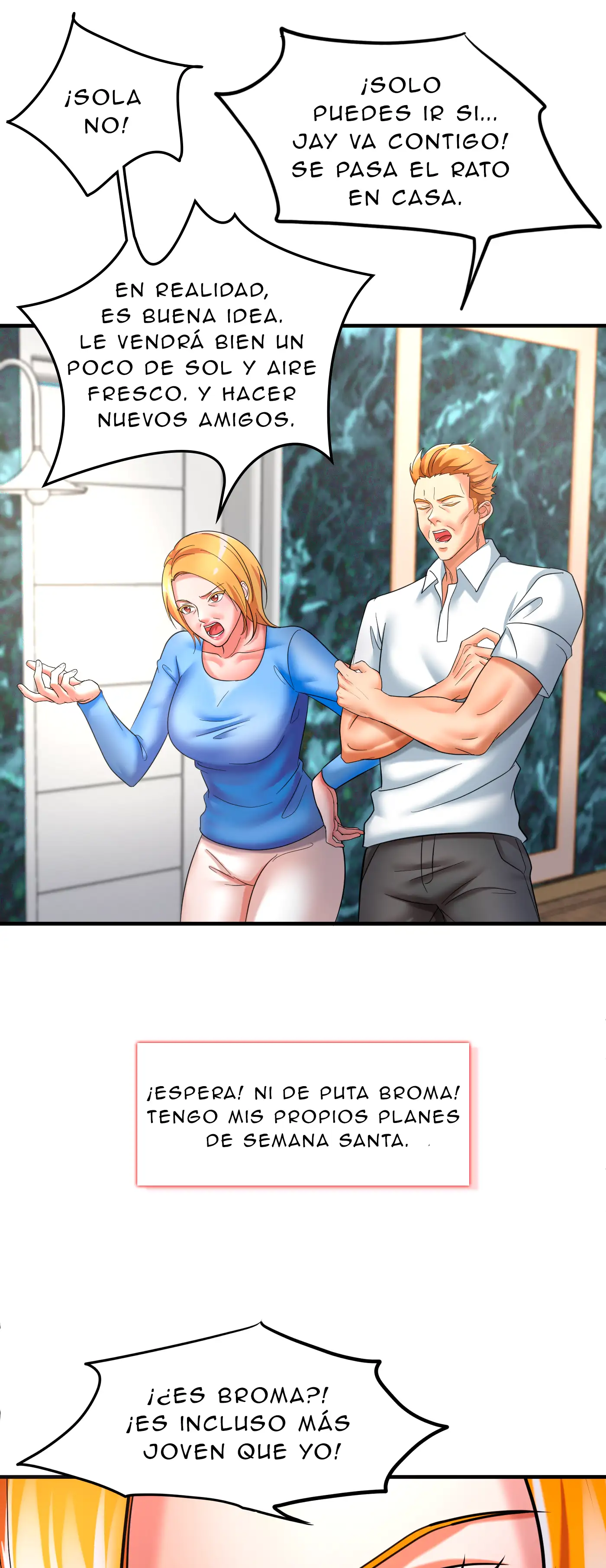 Vacaciones De Primavera Con Hermanastra - Sin censura Capítulo 1 - Page 13