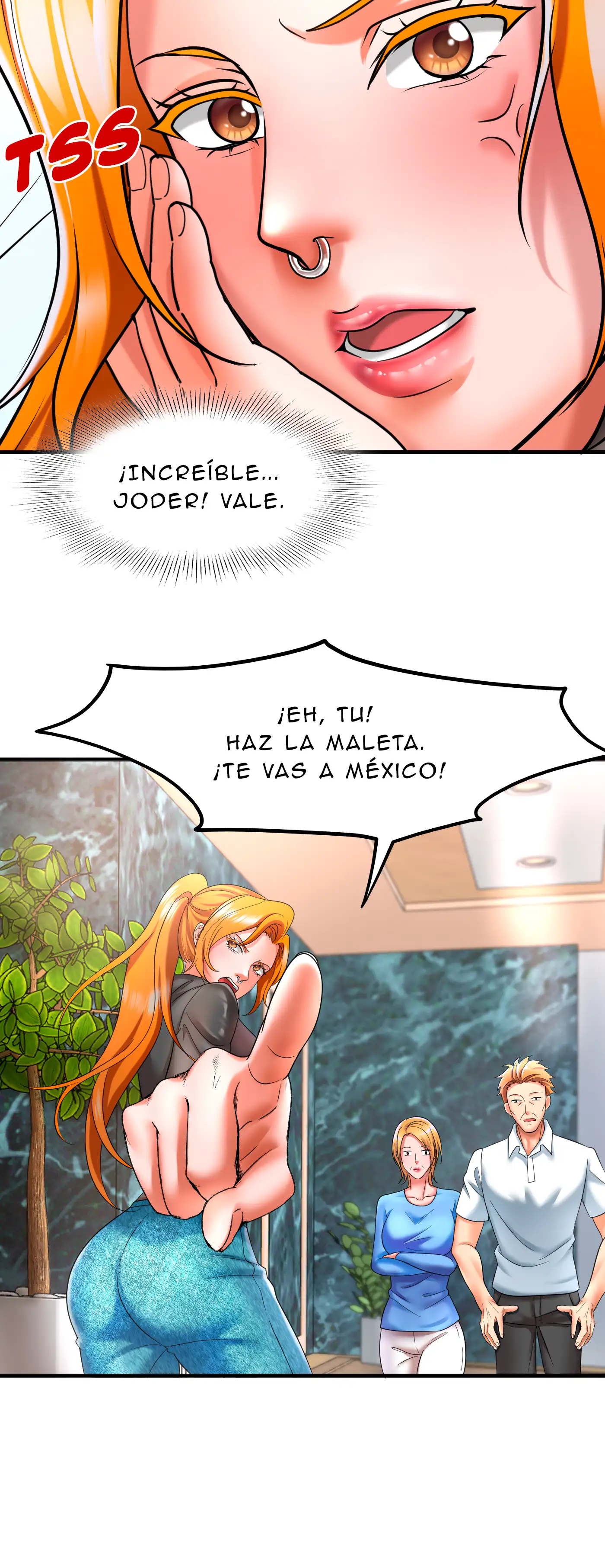 Vacaciones De Primavera Con Hermanastra - Sin censura Capítulo 1 - Page 14