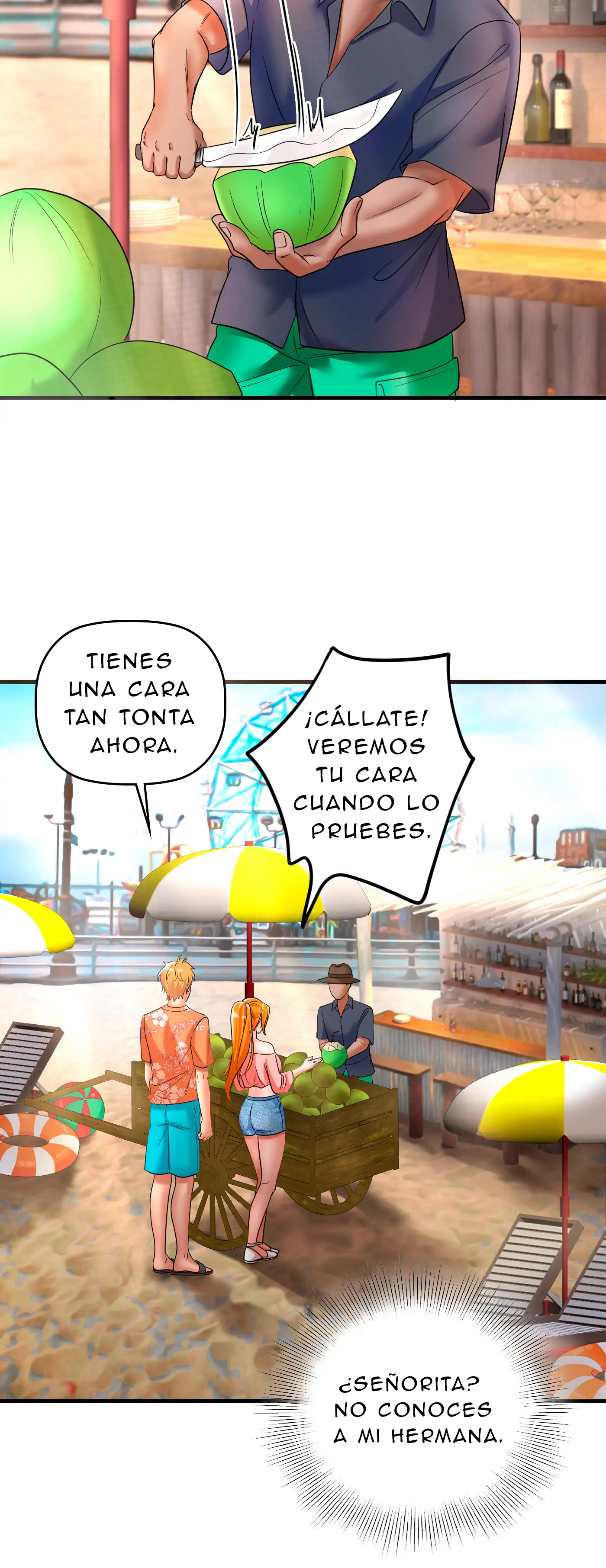 Vacaciones De Primavera Con Hermanastra - Sin censura Capítulo 1 - Page 34