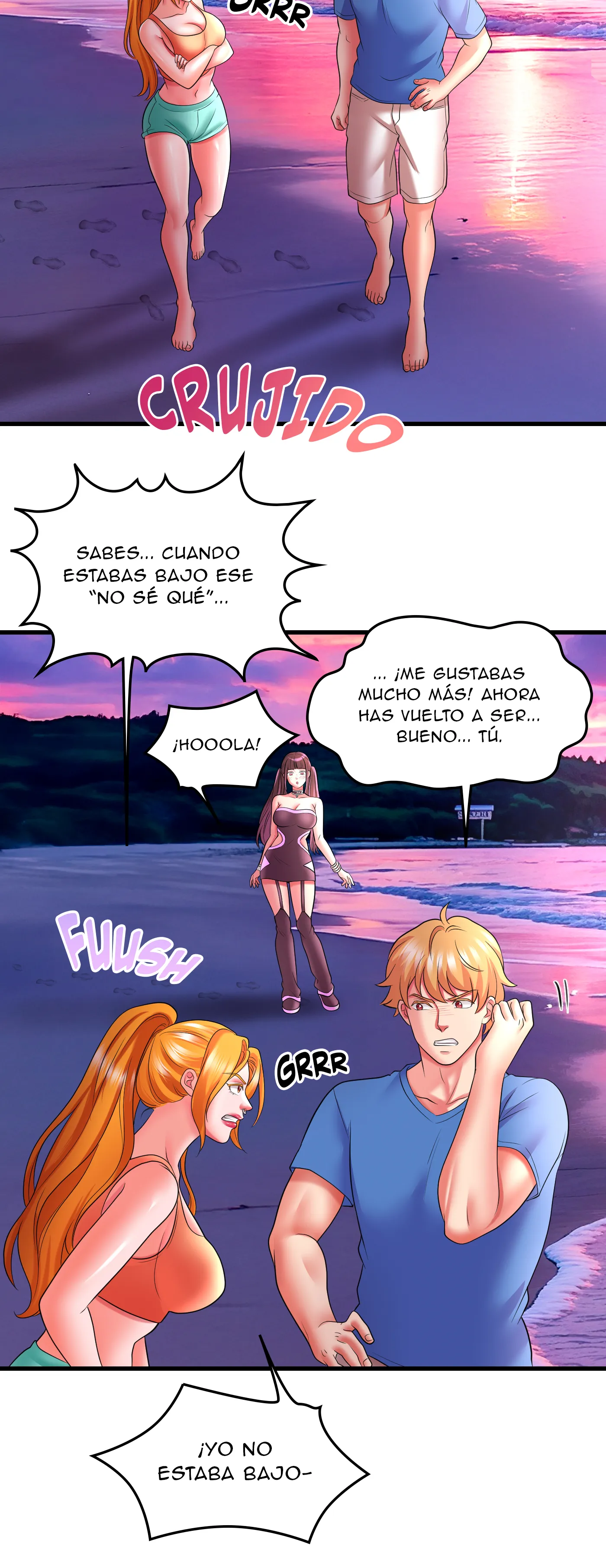 Vacaciones De Primavera Con Hermanastra - Sin censura Capítulo 12 - Page 14