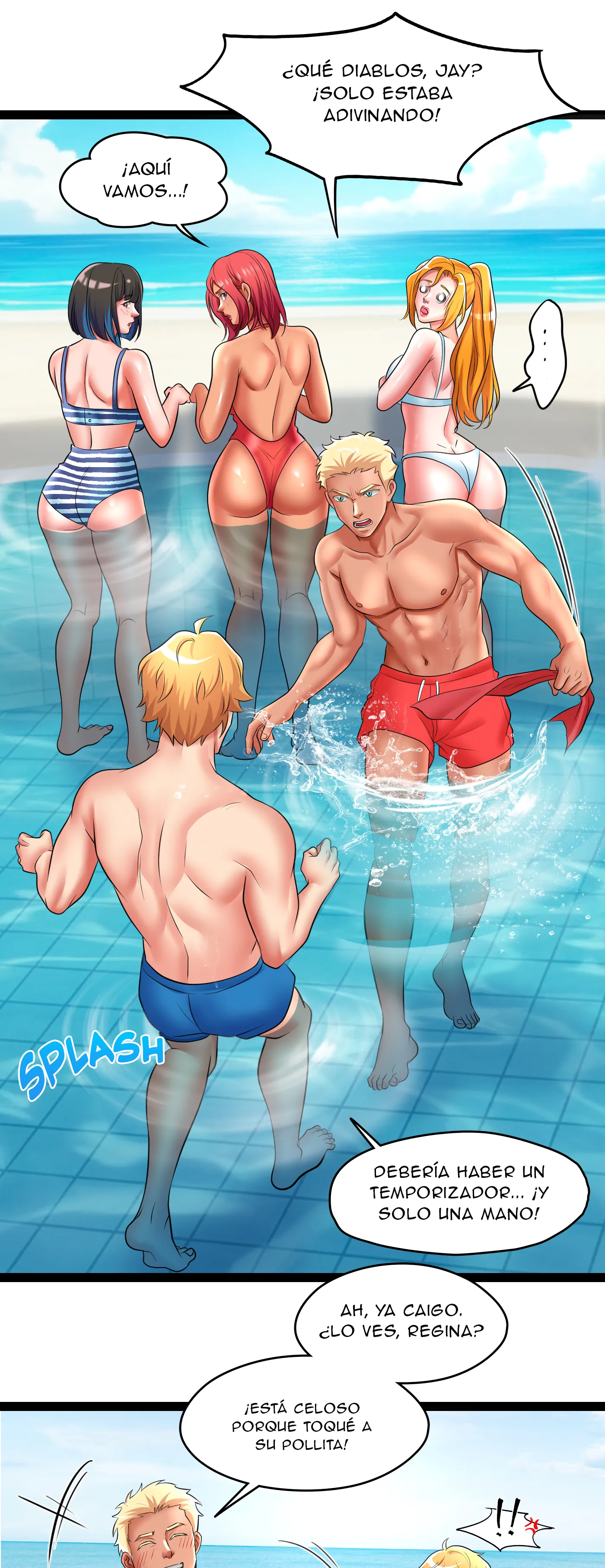 Vacaciones De Primavera Con Hermanastra - Sin censura Capítulo 12 - Page 43