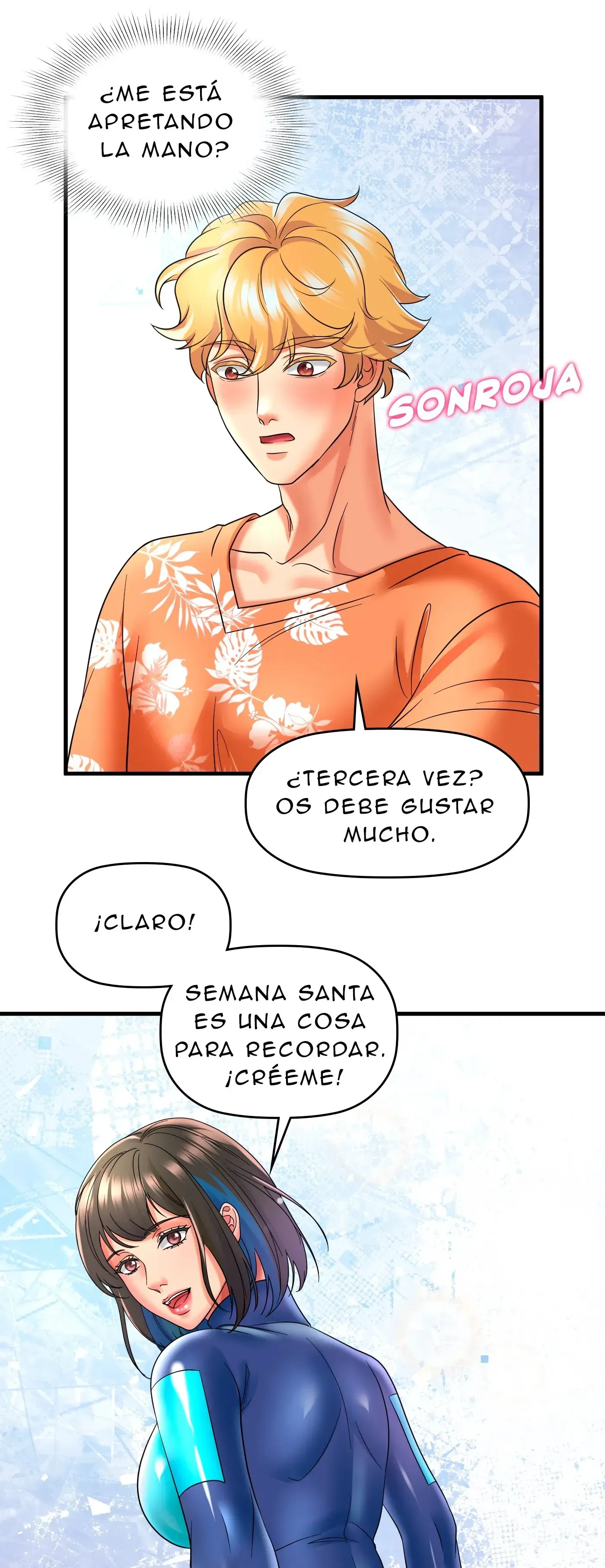 Vacaciones De Primavera Con Hermanastra - Sin censura Capítulo 2 - Page 21