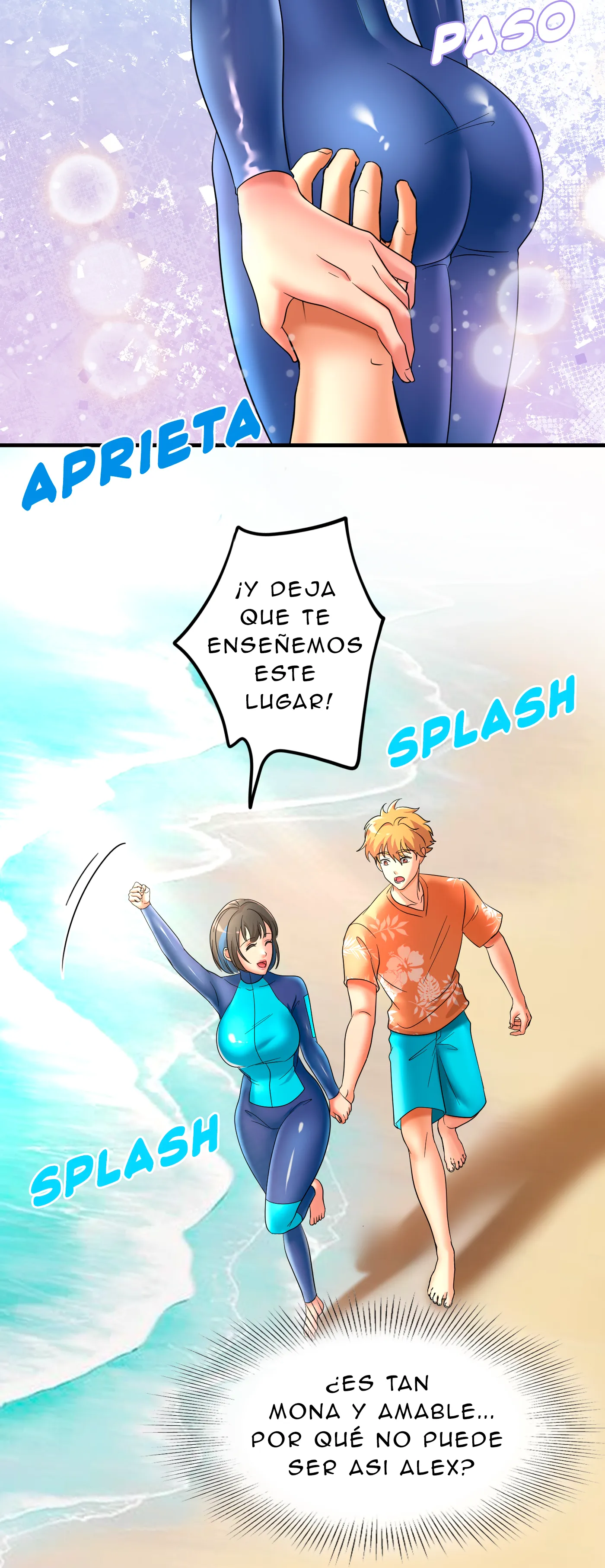Vacaciones De Primavera Con Hermanastra - Sin censura Capítulo 2 - Page 22