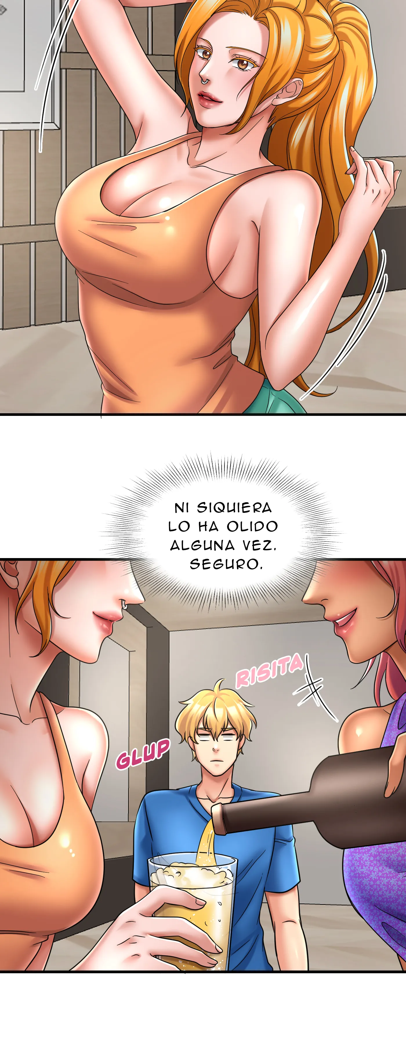 Vacaciones De Primavera Con Hermanastra - Sin censura Capítulo 3 - Page 40