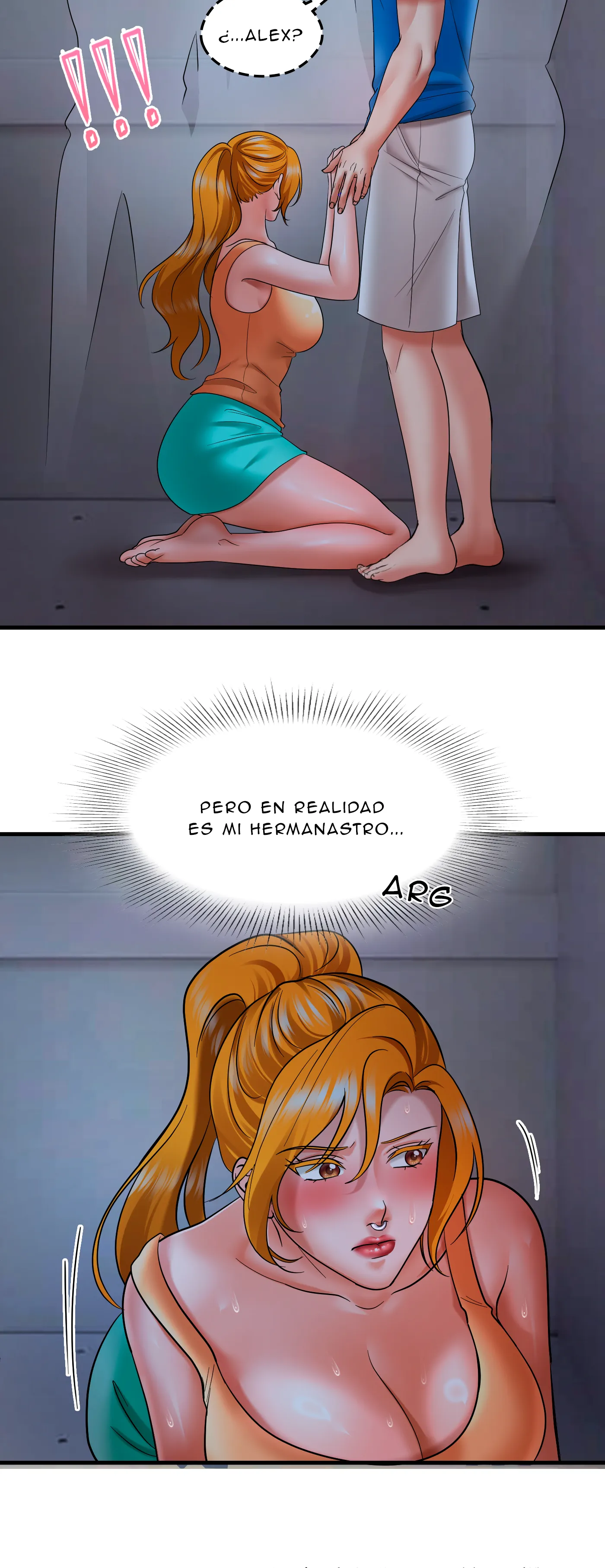 Vacaciones De Primavera Con Hermanastra - Sin censura Capítulo 4 - Page 44