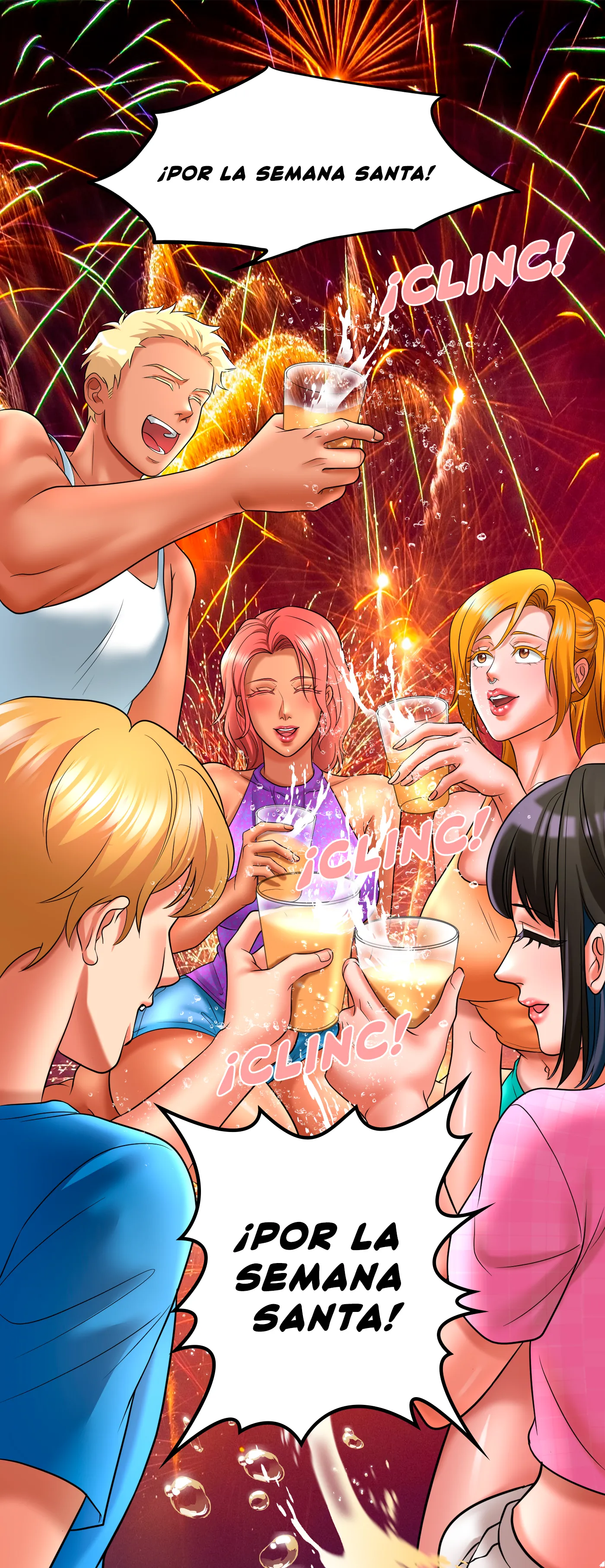 Vacaciones De Primavera Con Hermanastra - Sin censura Capítulo 5 - Page 19