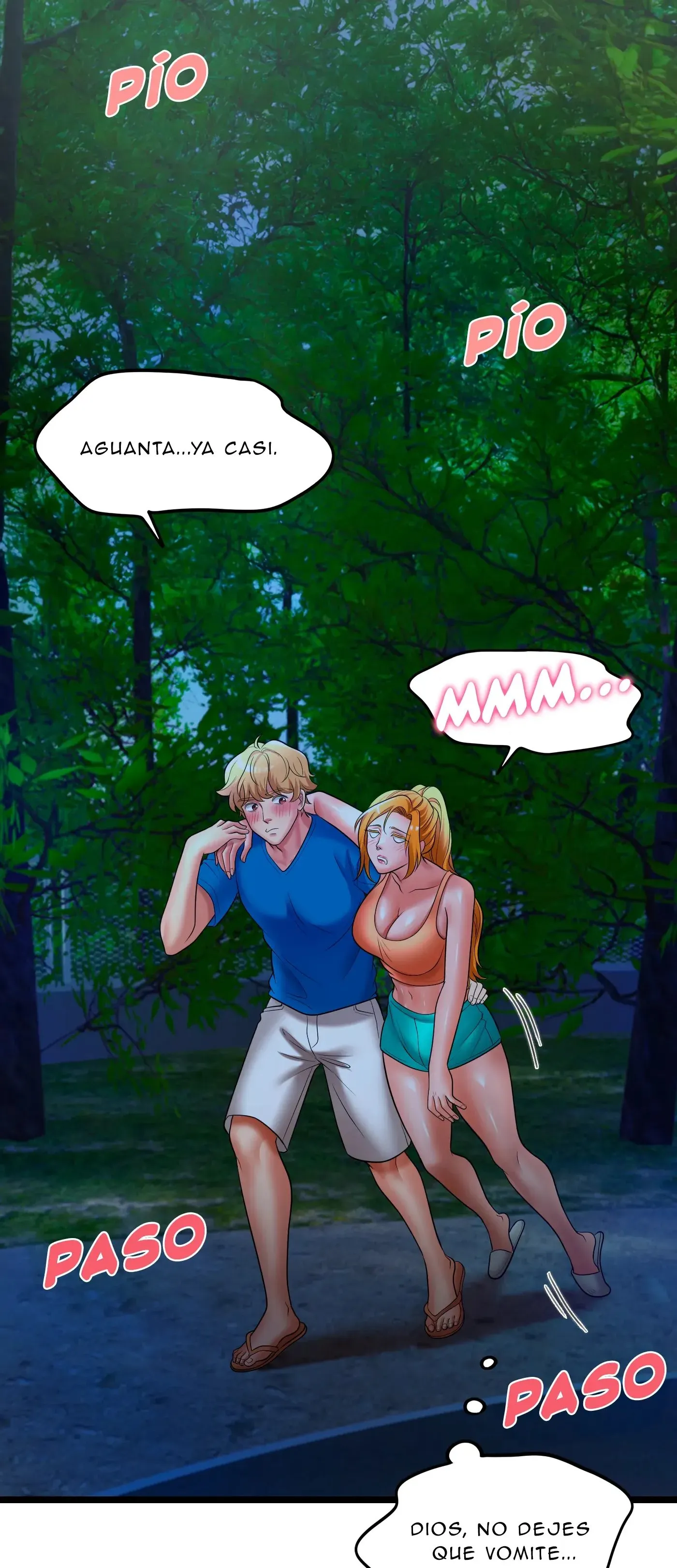 Vacaciones De Primavera Con Hermanastra - Sin censura Capítulo 7 - Page 9