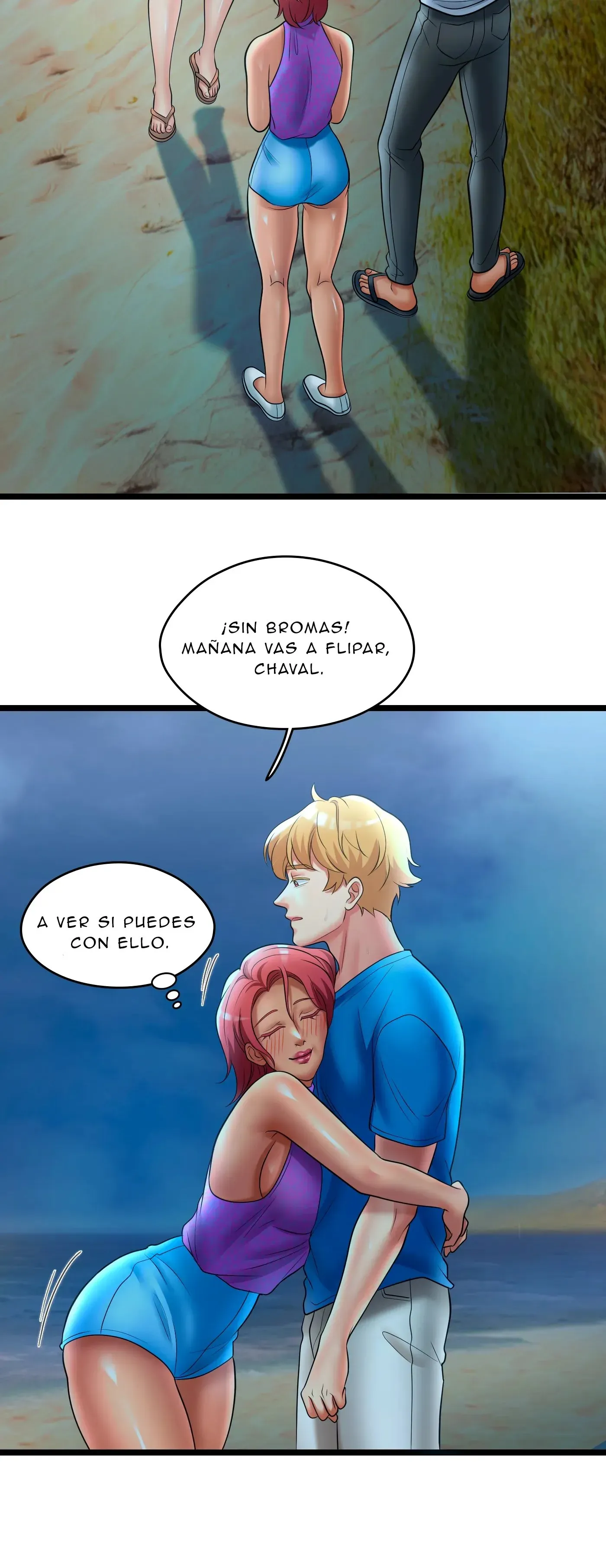 Vacaciones De Primavera Con Hermanastra - Sin censura Capítulo 7 - Page 36