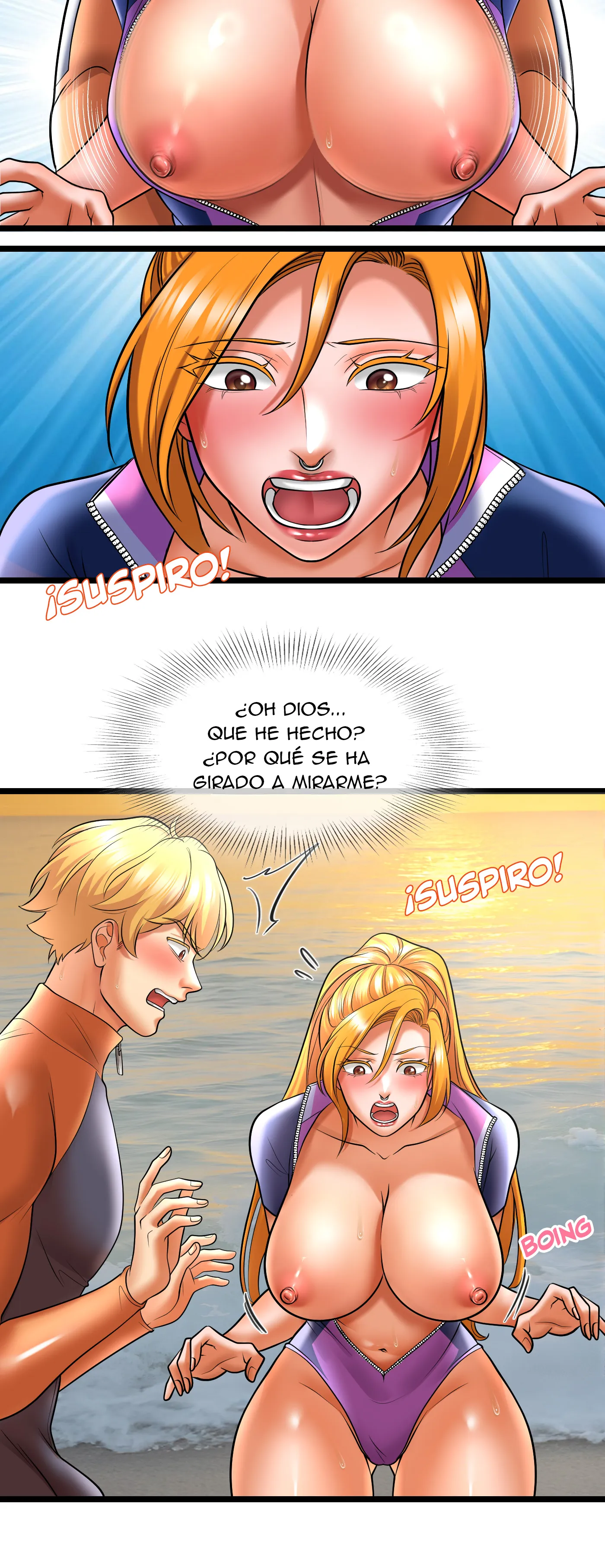 Vacaciones De Primavera Con Hermanastra - Sin censura Capítulo 8 - Page 20