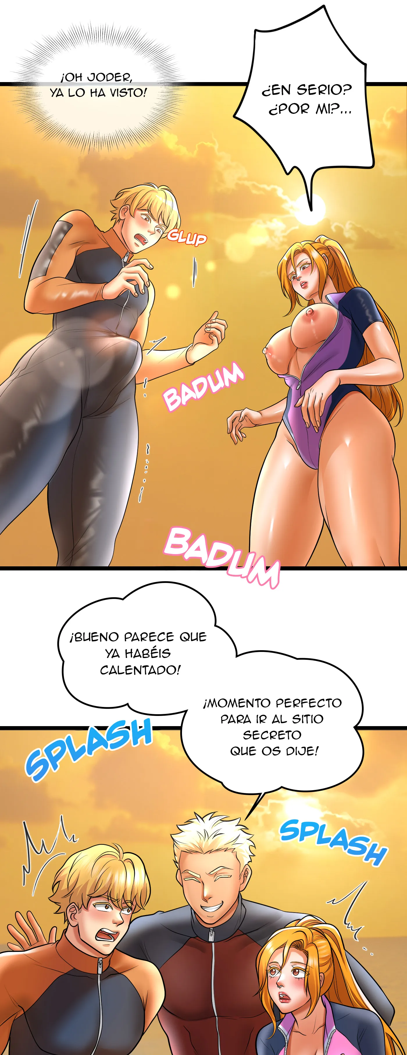 Vacaciones De Primavera Con Hermanastra - Sin censura Capítulo 8 - Page 23