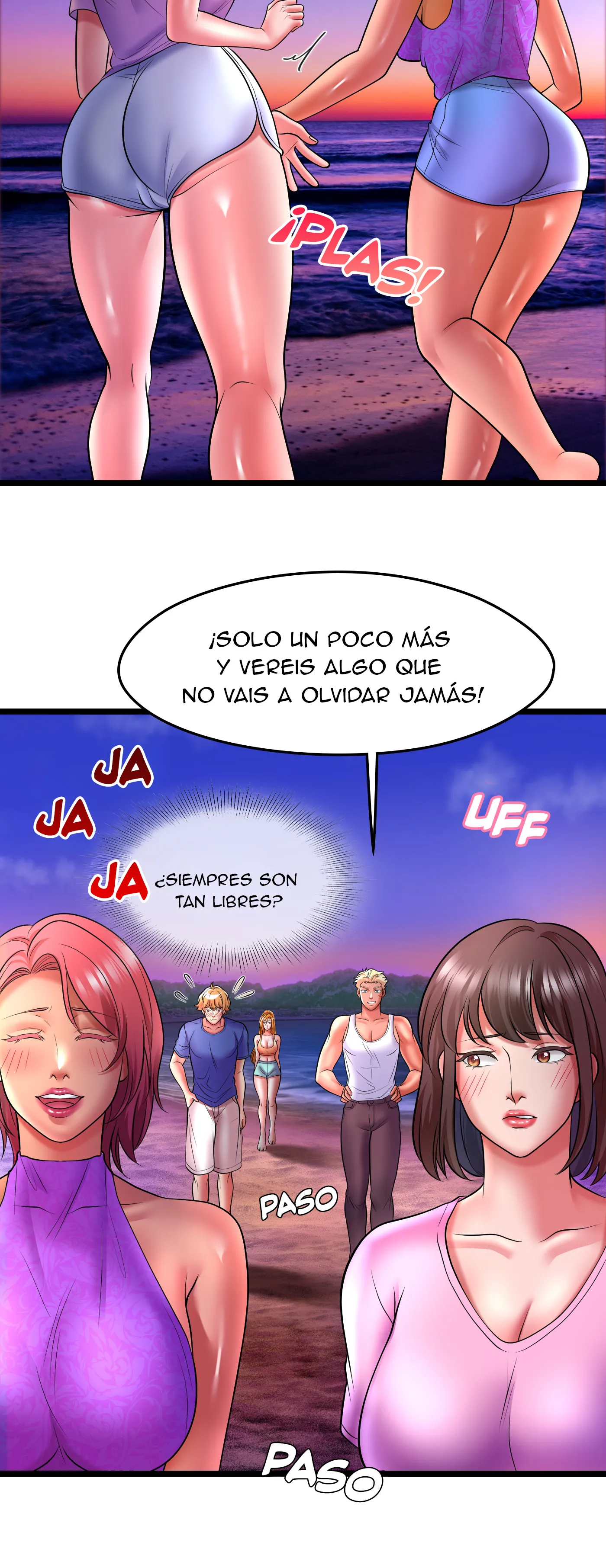 Vacaciones De Primavera Con Hermanastra - Sin censura Capítulo 8 - Page 28