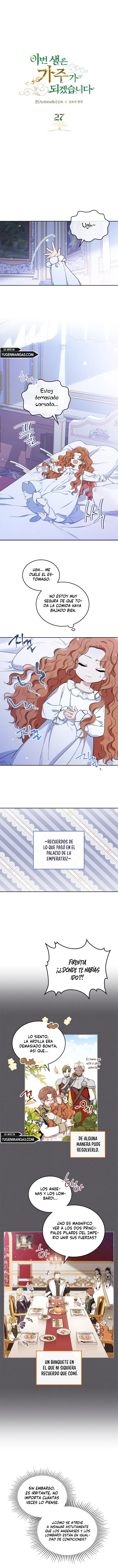 En Está Vida Seré La Matriarca Capítulo 27 - Page 3