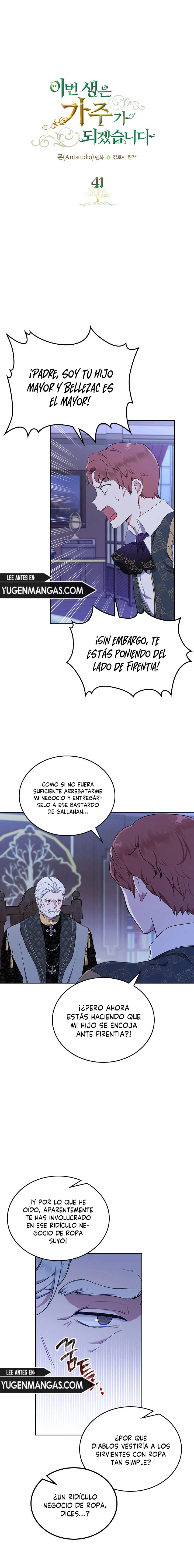 En Está Vida Seré La Matriarca Capítulo 41 - Page 3