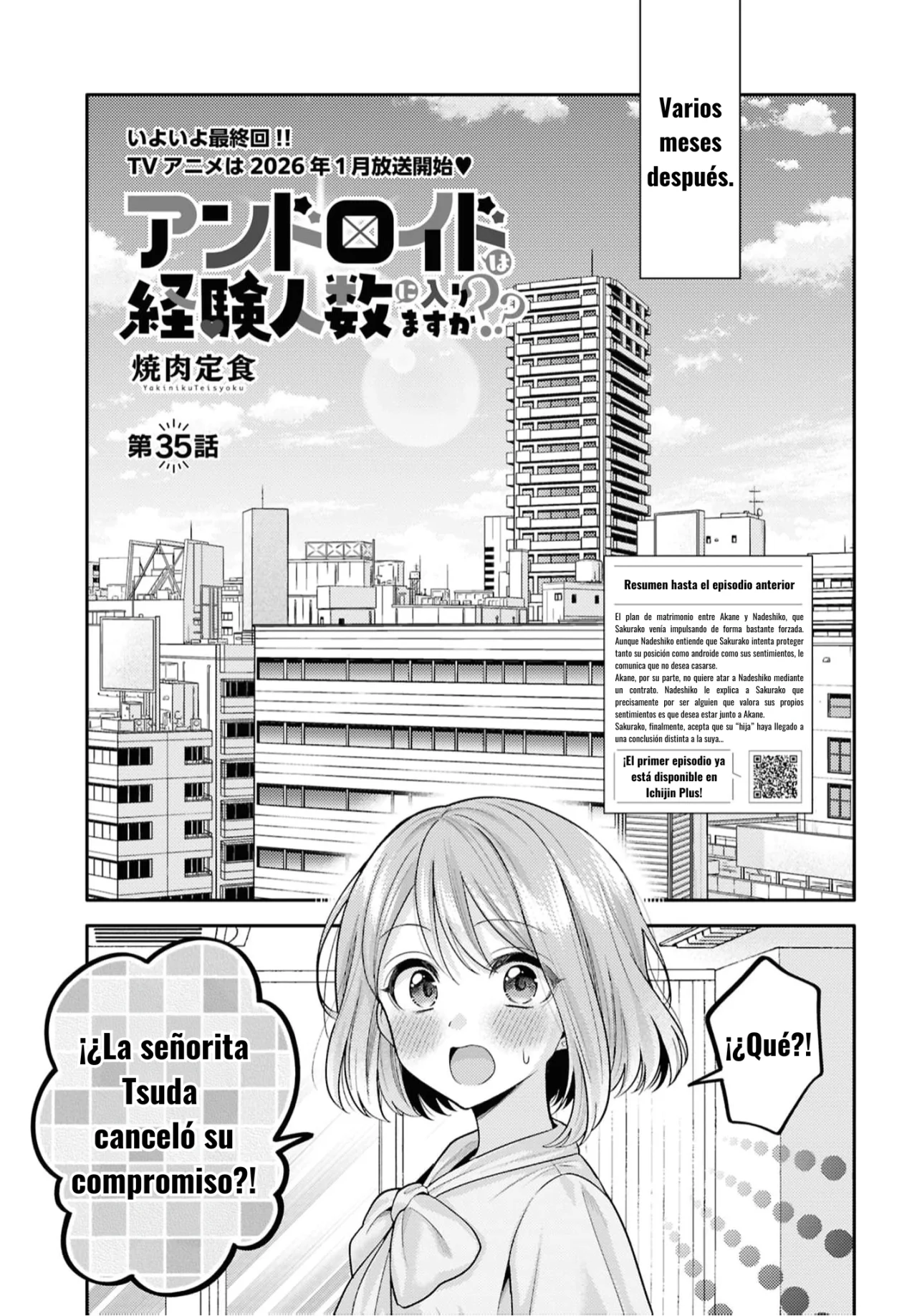 Android wa Keiken Ninzuu ni Hairimasu ka?? Capítulo 35 - Page 3