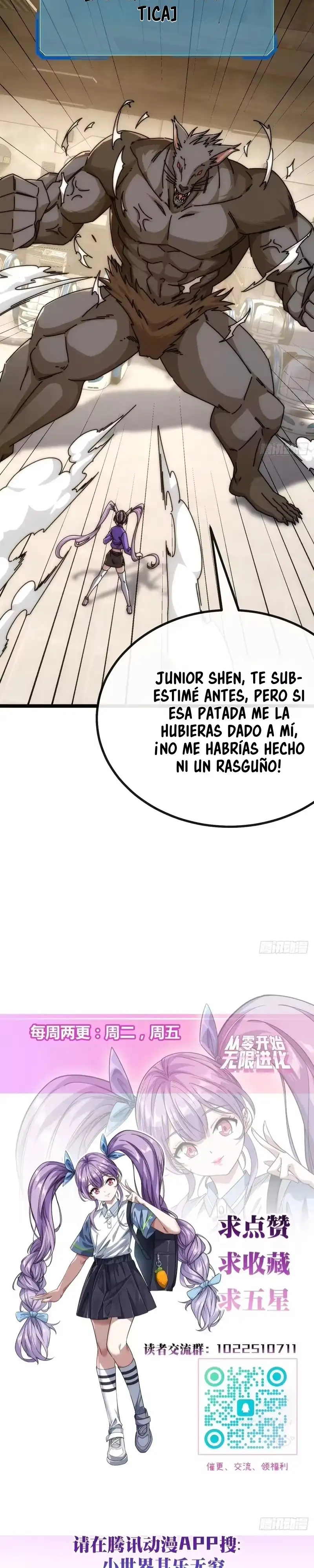 Evolución insana de cero Capítulo 85 - Page 11